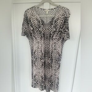 Soma Dolman Sleeve Stretch Lounge Dress Sz Small